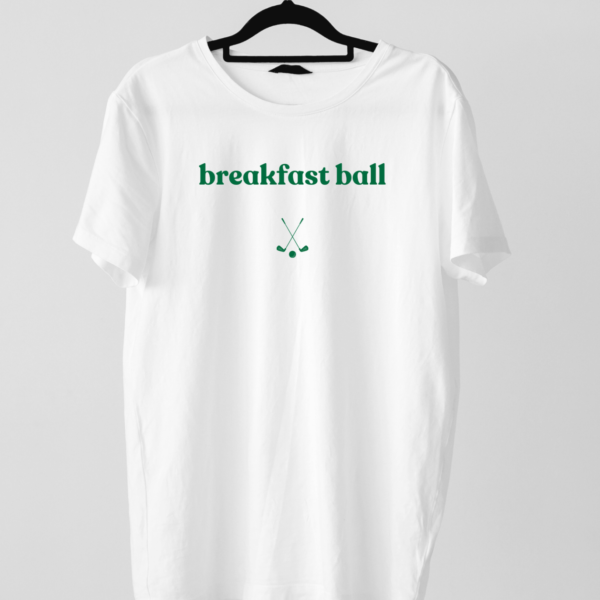 golf tshirt breakfast ball