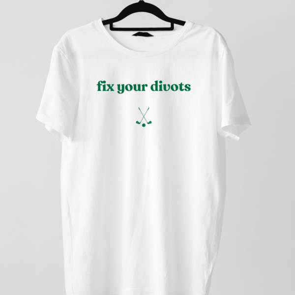 fix your divots golf tshirt